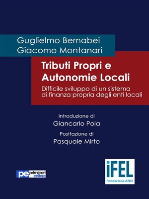 cover image of Tributi Propri e Autonomie Locali